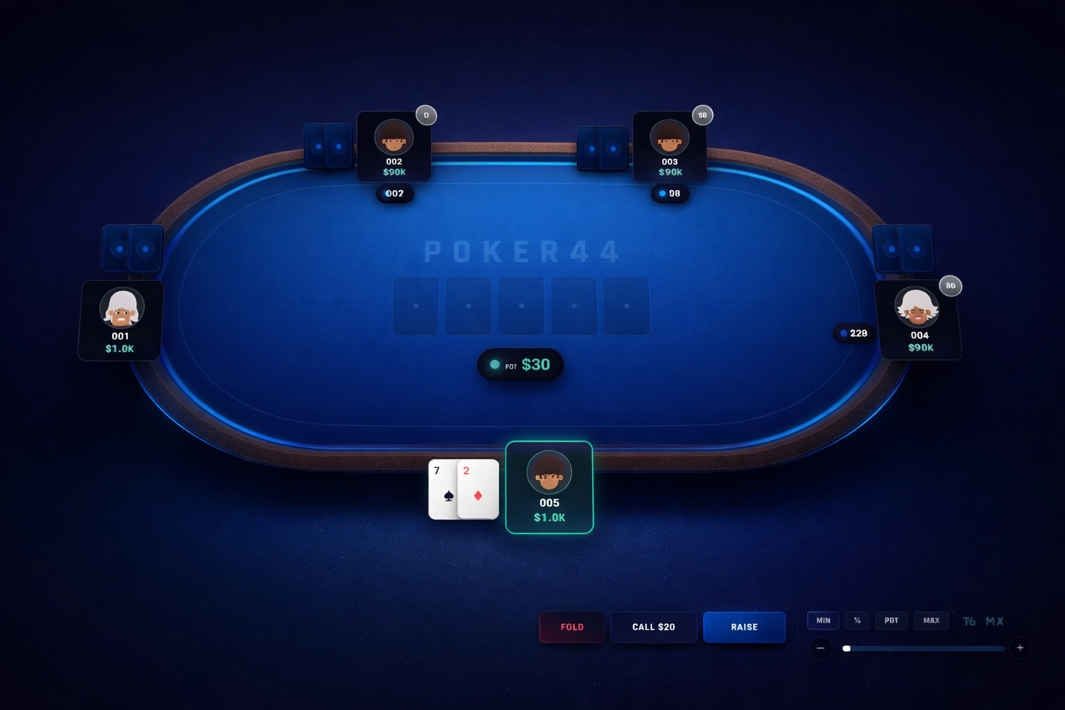Poker44 Table